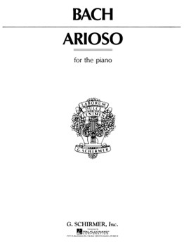 Arioso by Bach Johann Sebastian - Pirani - for Piano