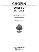 Hal Leonard Chopin F Joseffy R  Waltz, Op. 64, No. 1 in Db Major - Piano Solo Sheet