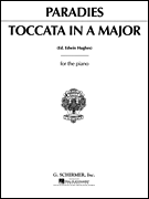Hal Leonard Paradies P Hughes E  Toccata in A Major - Piano Solo Sheet