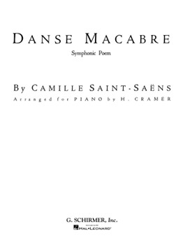 Danse Macabre by Saint-Saens Camille for Piano