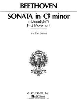 Sonata Opus 27 #2 1st Movement by Beethoven Ludwig van for Piano