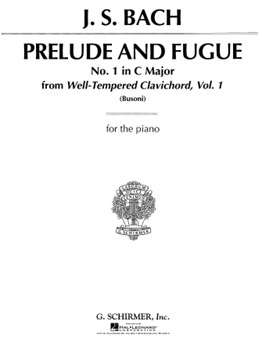 Prelude & Fugue In C Major I 1 by Bach Johann Sebastian - Busoni Ferruccio - for Piano