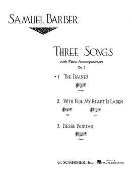 Daisies The by Barber Samuel for Medium Voice