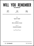 Will You Remember [piano solo] Romberg