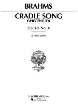 Cradle Song Opus 49 #4 by Brahms Johannes - Deis - for Piano