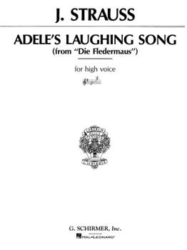 Adele's Laughing Song by Strauss for High Voice and Piano