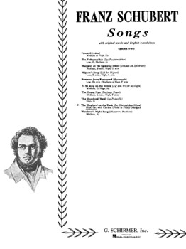 Shepherd On The Rock by Schubert Franz - Deis Carl - for High Voice
