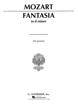 Fantasia In D Minor K397 by Mozart Wolfgang Amadeus - Buonamici - for Piano