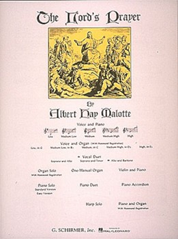 The Lord's Prayer - Alto/Baritone Duet
