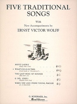 What Child Is This by Wollf Ernst Victor for Vocal Solo