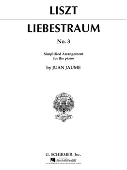 Liebestraum #3 A Flat Major by Liszt Franz - Jaume - for Piano