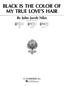 Black Is The Color Of My True Love's... by Niles John Jacob for Lo Voc