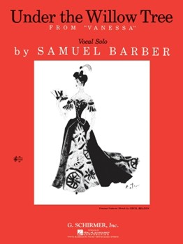 Under The Willow Tree by Barber Samuel for Vocal Solo