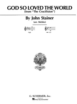 God So Loved The World From "the... by Stainer for Lo Voc