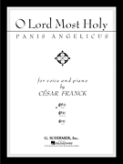 Hal Leonard Franck C   Panis Angelicus (O Lord Most Holy) - High in A - Vocal High