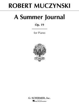 Summer Journal by Muczynski Robert for Piano