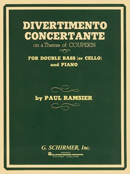 Divertimento Concertante...... by Ramsier Paul for String Bass and Piano