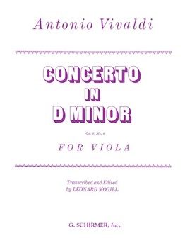 Concerto in D Minor Op. 3 No. 6 by Vivaldi Antonio Lucio for