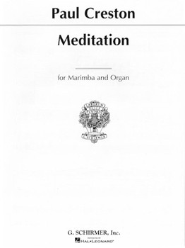 Meditation Opus 90 by Creston Paul for Marimba w/