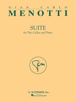 Suite by Menotti Gian Carlo for Cello Duet