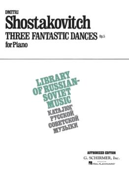 Three Fantastic Dances Op 5 IMTA-E PIANO