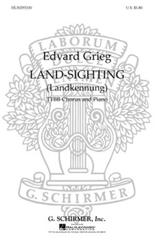 Land Sighting Landkennung by Grieg Edvard - S Warren - for