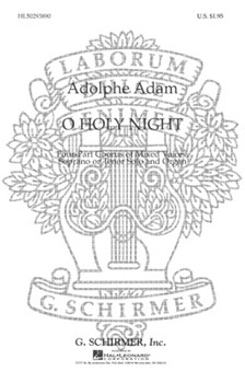 O Holy Night by Adam Adolphe C - Buck D - for SATB