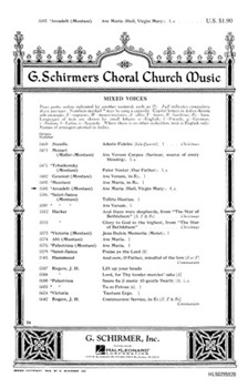 Ave Maria by Arcadelt Jacques - Montani Nicola A - for SATB