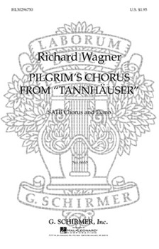 Pilgrim's Chorus by Wagner Richard - Koemmenich - for SATB a cappella