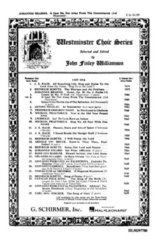 O Cast Me Not Away from Thy Countenance by Brahms Johannes for SATB