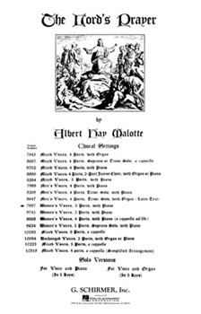 Lord's Prayer by Malotte Albert Hay - Deis Carl - for SSA