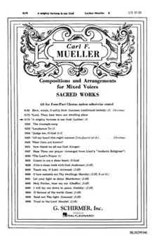 A Mighty Fortress Is Our God by Luther Martin - Muller C F - for SSAATTBB