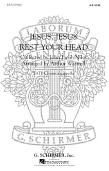 Jesus Jesus Rest Your Head by Niles John Jacob - Warrell A - for SATB a cappella