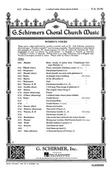 I Walked Today Where Jesus Walked by O'Hara Geoffrey - Downing Kurt - for SSA