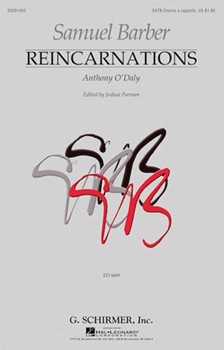 Anthony O'daly Fr Reincarnations by Barber Samuel for SATB