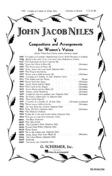 I Wonder As I Wander by Niles John Jacob - Horton Lewis - for 2-Part