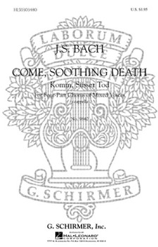 Come Soothing Death (Komm Susser Tod) by Bach Johann Sebastian - Davis Katherine K - for SATB