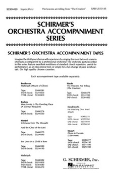 Heavens Are Telling by Haydn Joseph - Deis Carl - for 3-Part