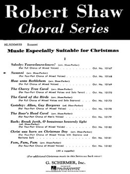 Susanni by Traditional German - Robert Shaw - for SATB