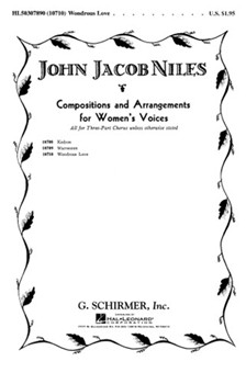 Wondrous Love by Traditional Hymn - Niles John Jacob - for SSA