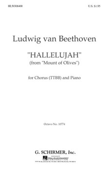 Hallelujah From "mount Of Olives" by Beethoven Ludwig van - F Heath - for TTBB