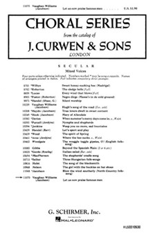 Let Us Now Praise Famous Men by Vaughan Williams Ralph - Jacobson - for SATB