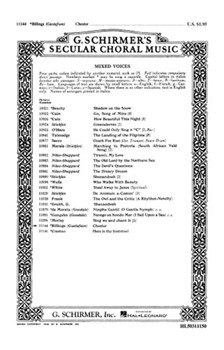 Chester by Billings William - Gustafson Don - for SATB