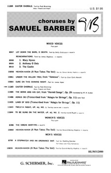 Easter Chorale by Barber Samuel for SATB