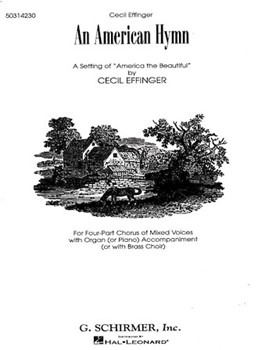 American Hymn by Ward Samuel A - Effinger - for SATB