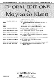 Chi La Gagliarda by Donato Baldassare - Klein Maynard - for SATB