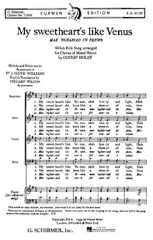 My Sweetheart's Like Venus by Holst Gustav - Holst Gustav - for SATB