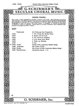 Simple Gifts by Pooler - Pooler Marie - for SATB