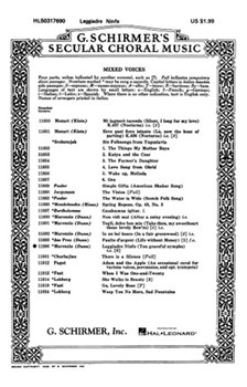 Leggiadre Ninfe (You Graceful Nymphs) A Cappella by L Marenzio - Dunn James P - for SSATTB