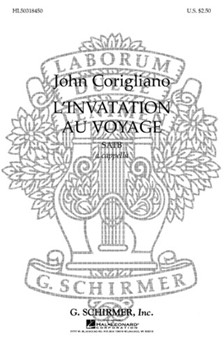 L Invitation Au Voyage by Corigliano John for SATB
